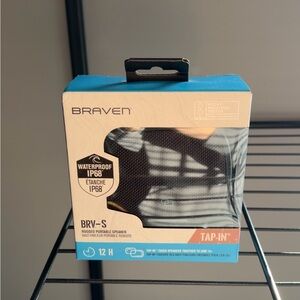Braven BRV-S Rugged Portable Speaker - Black